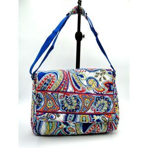 Vera Bradley Retired‎ Marina Paisley Adjustable Strap Shoulder Bag